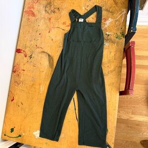 Smash + Tess green kids overalls size 8-9